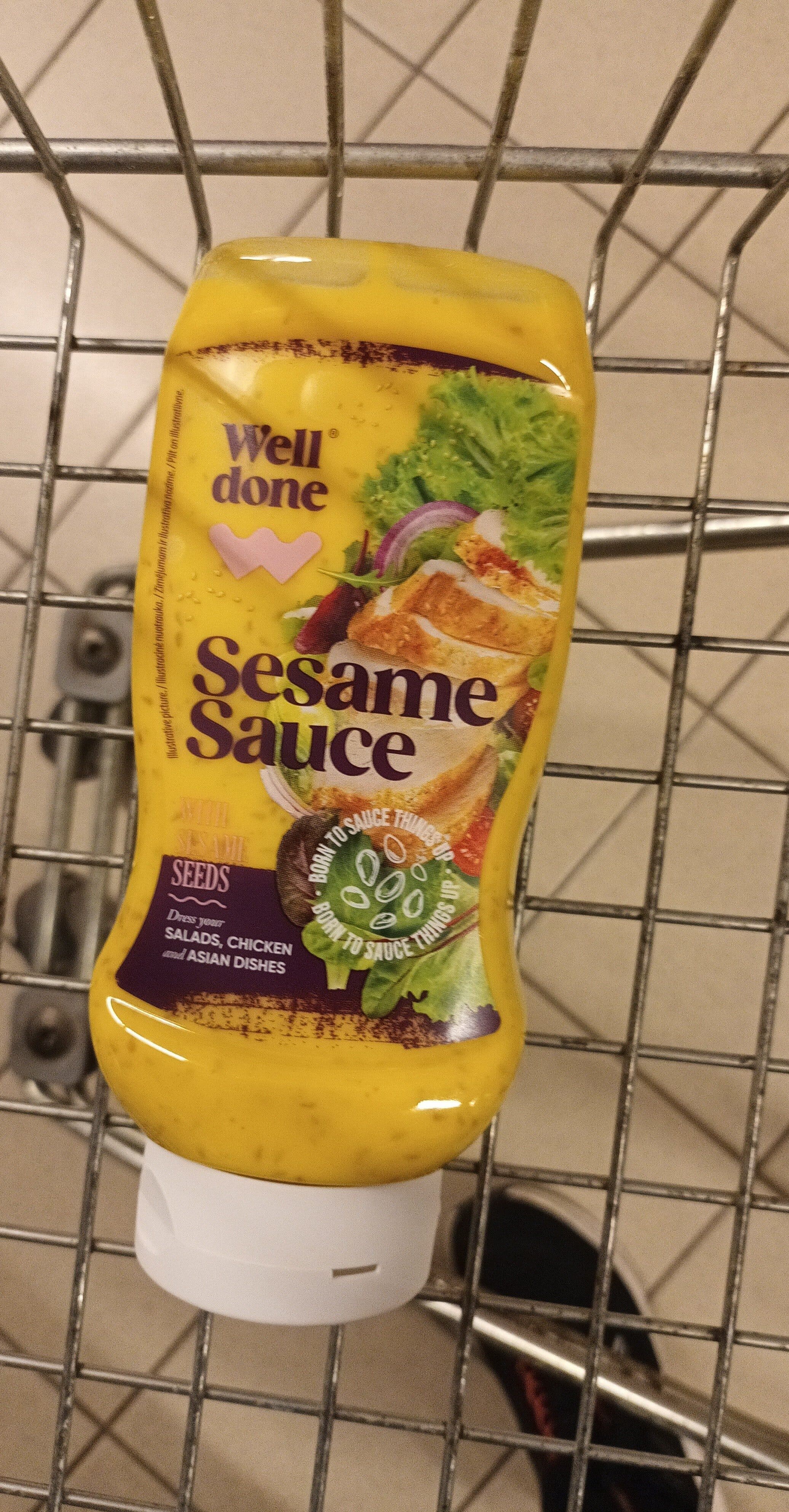 Well done sazamų padažas packshot