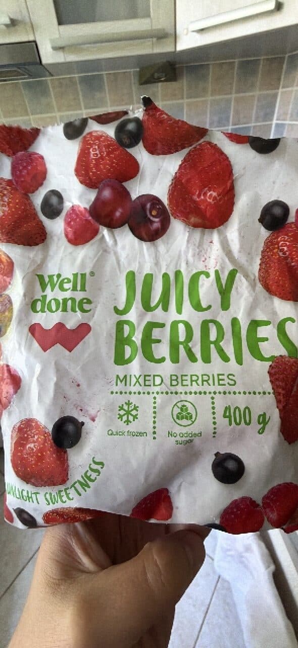 Well Done Juicy Berries Mixed Frozen packshot