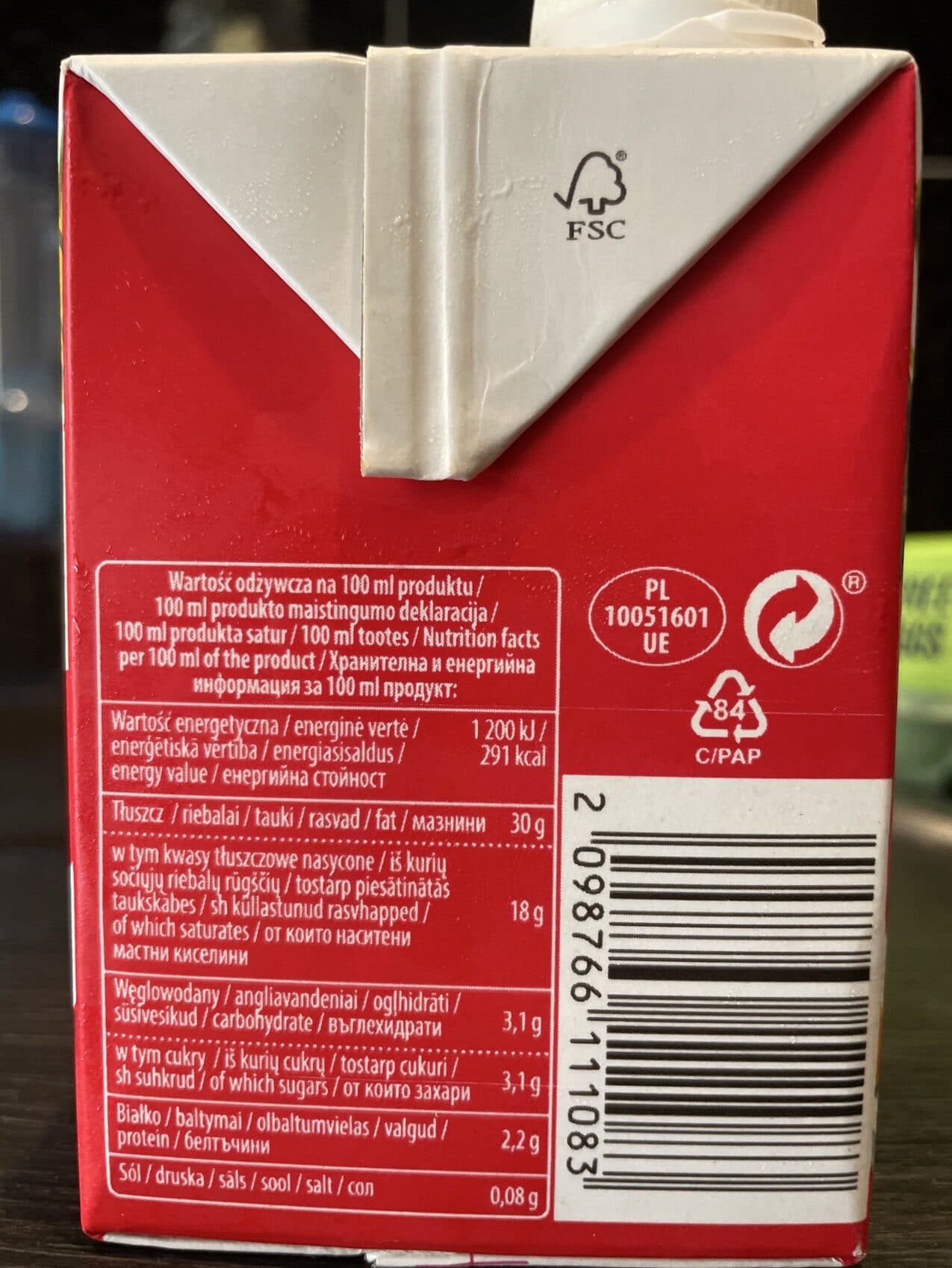 Farm Milk Grietinėlė 30% packshot