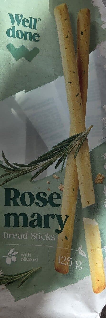 Well Done Rosemary Bread Sticks packshot