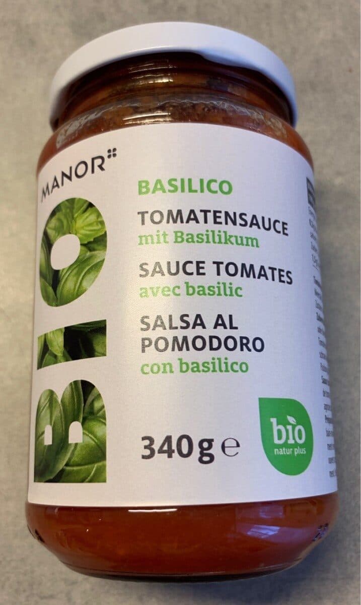 Bio natur plus Sauce tomate avec basilique BIO packshot
