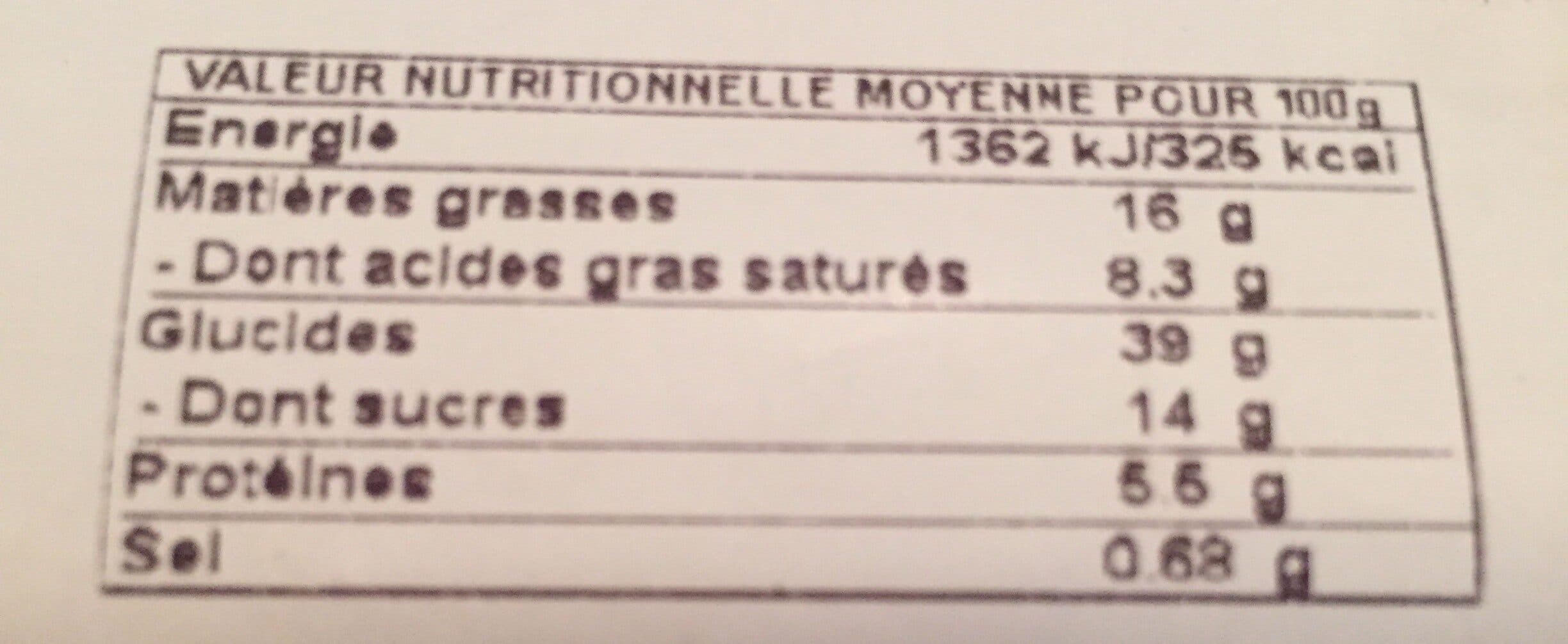 Open Food Facts Mini viennoiseries x20 packshot