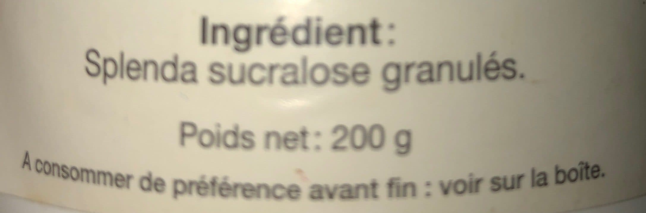 Nutrimuscle Sucralose packshot