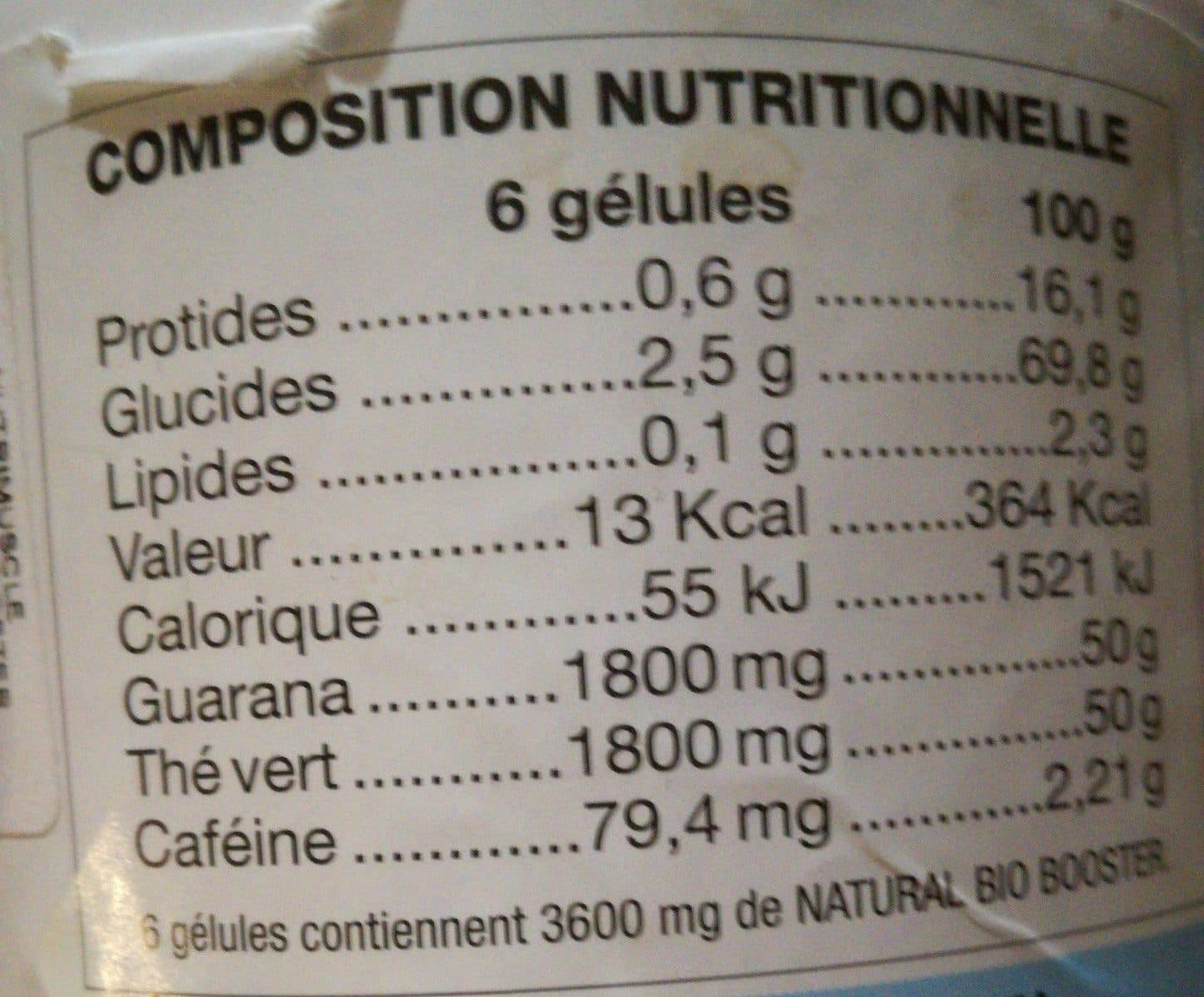 Nutrimuscle Booster natural bio packshot