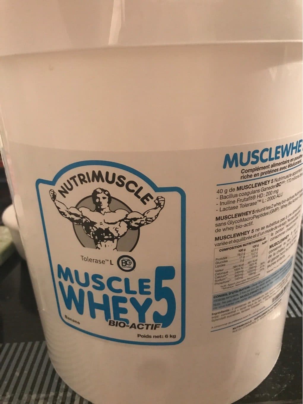 Nutrimuscle Musclewhey5 packshot