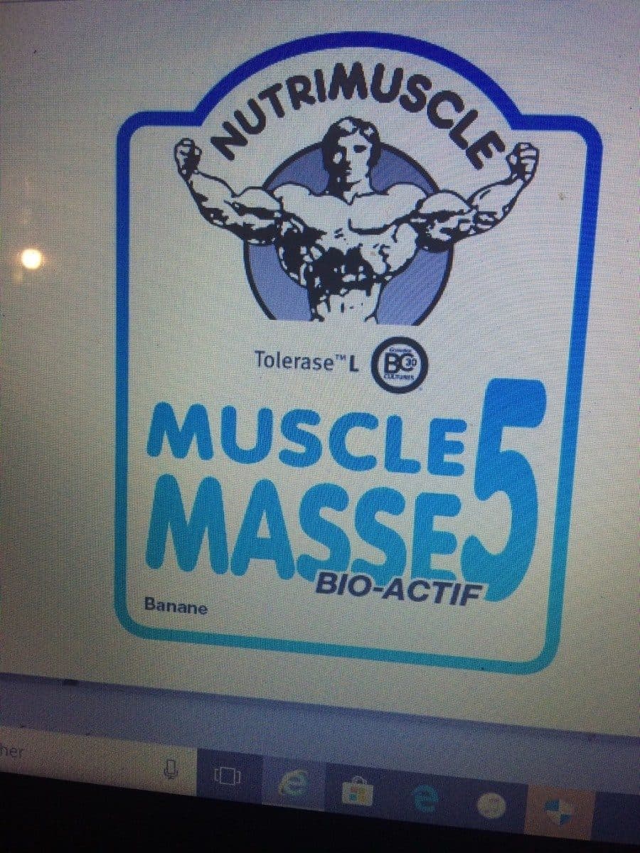 Nutrimuscle Musclemasse 5 packshot