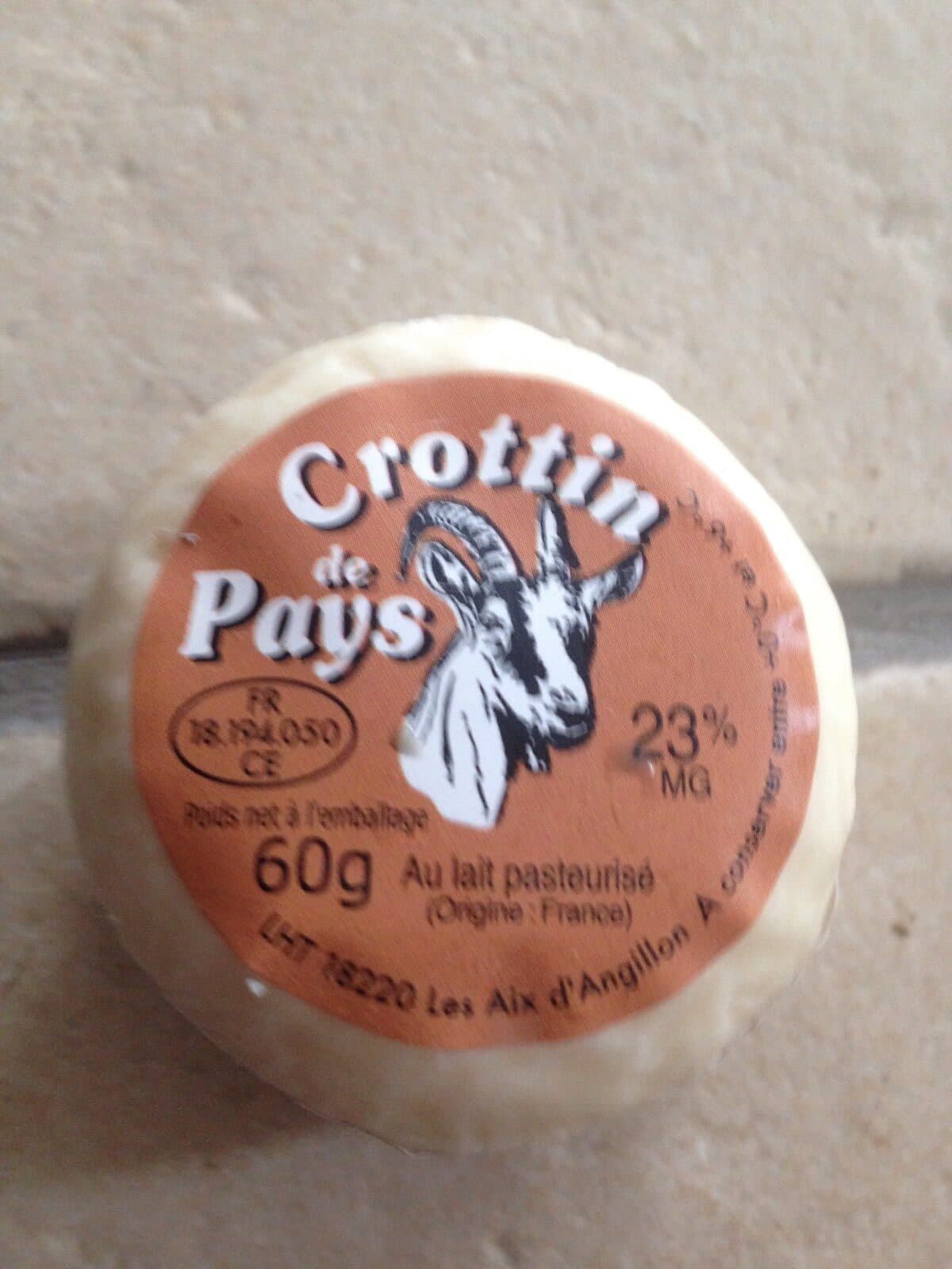 Open Food Facts Crottin de pays packshot