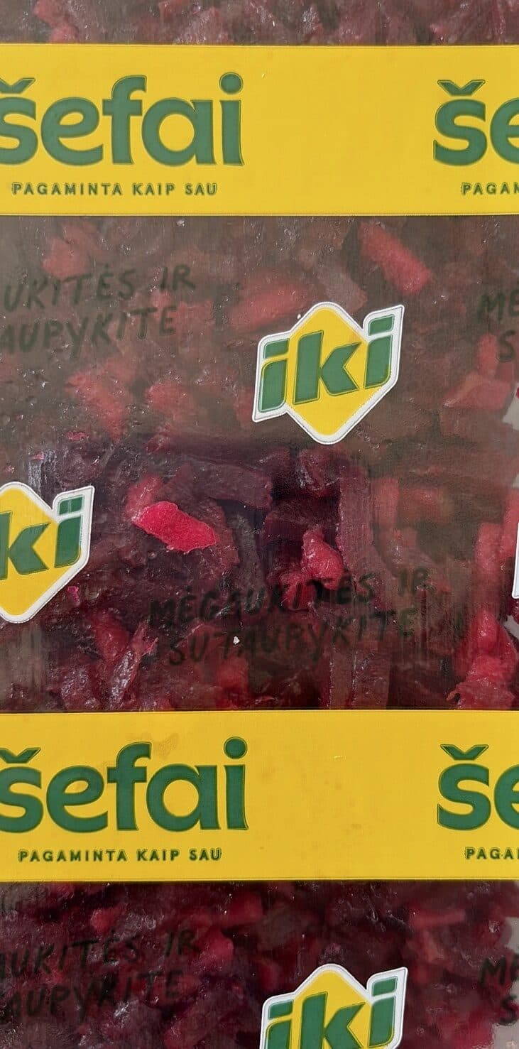 Šefai Burokėlių Ir Obuolių Salotos packshot