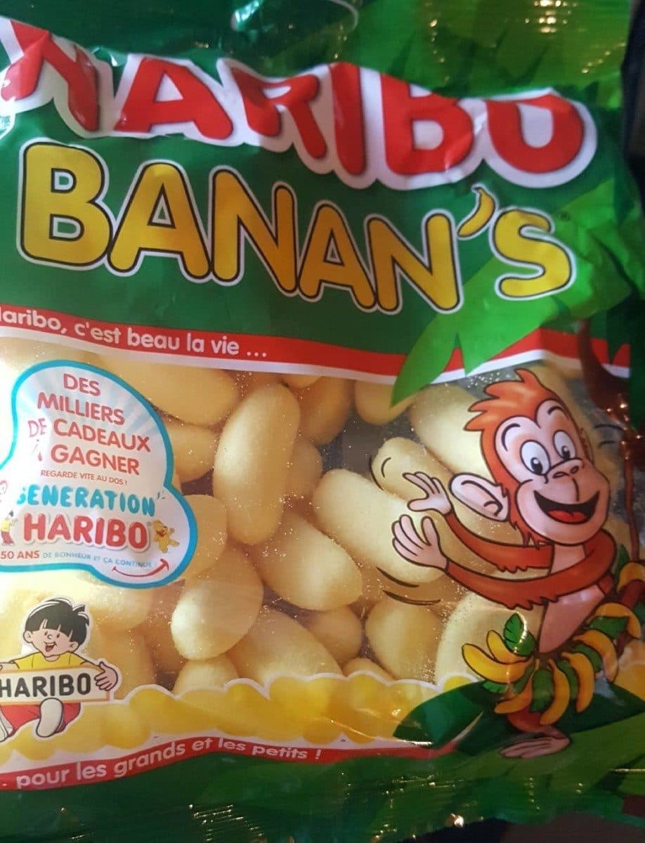 Haribo Banan's packshot