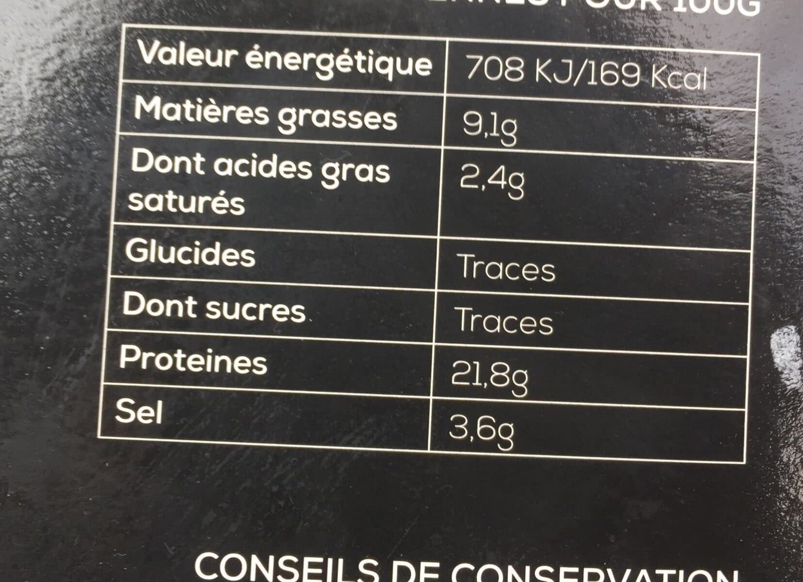 Cap Fraîcheur Saumon atlantique fumé packshot