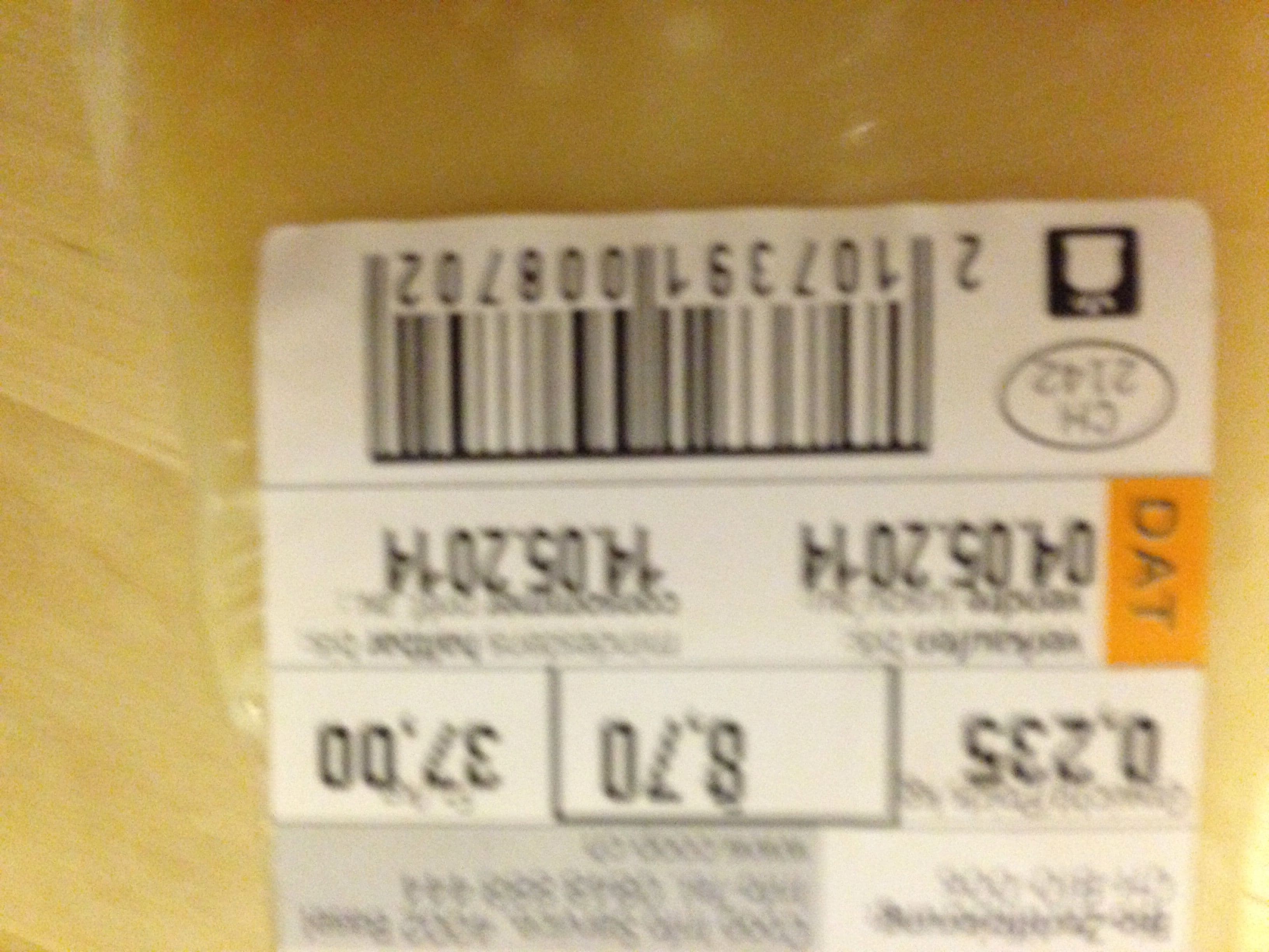 Naturaplan Parmigiano Reggiano packshot