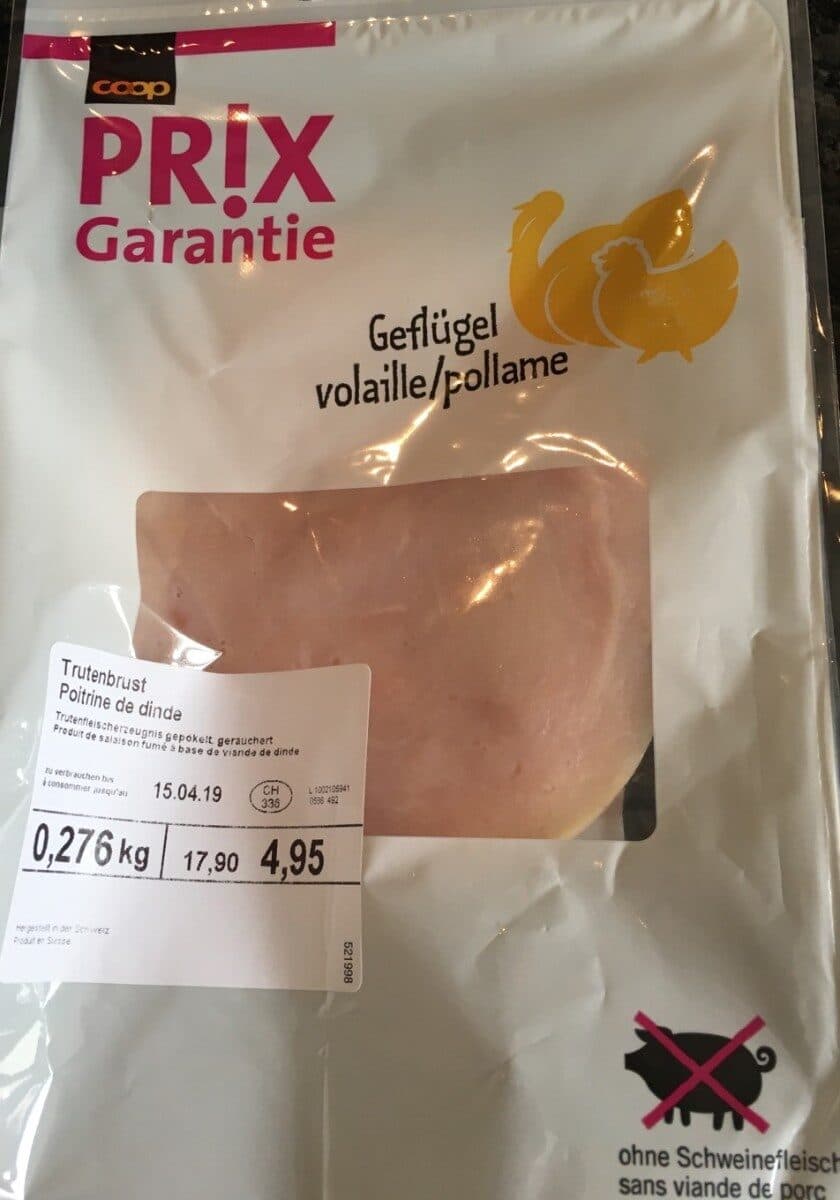 Prix garantie Poitrine de dinde packshot