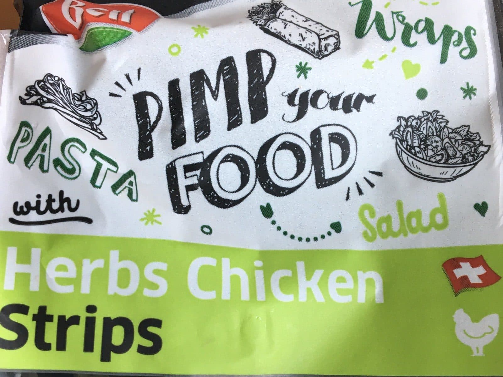 Open Food Facts Herbs chicken strips packshot
