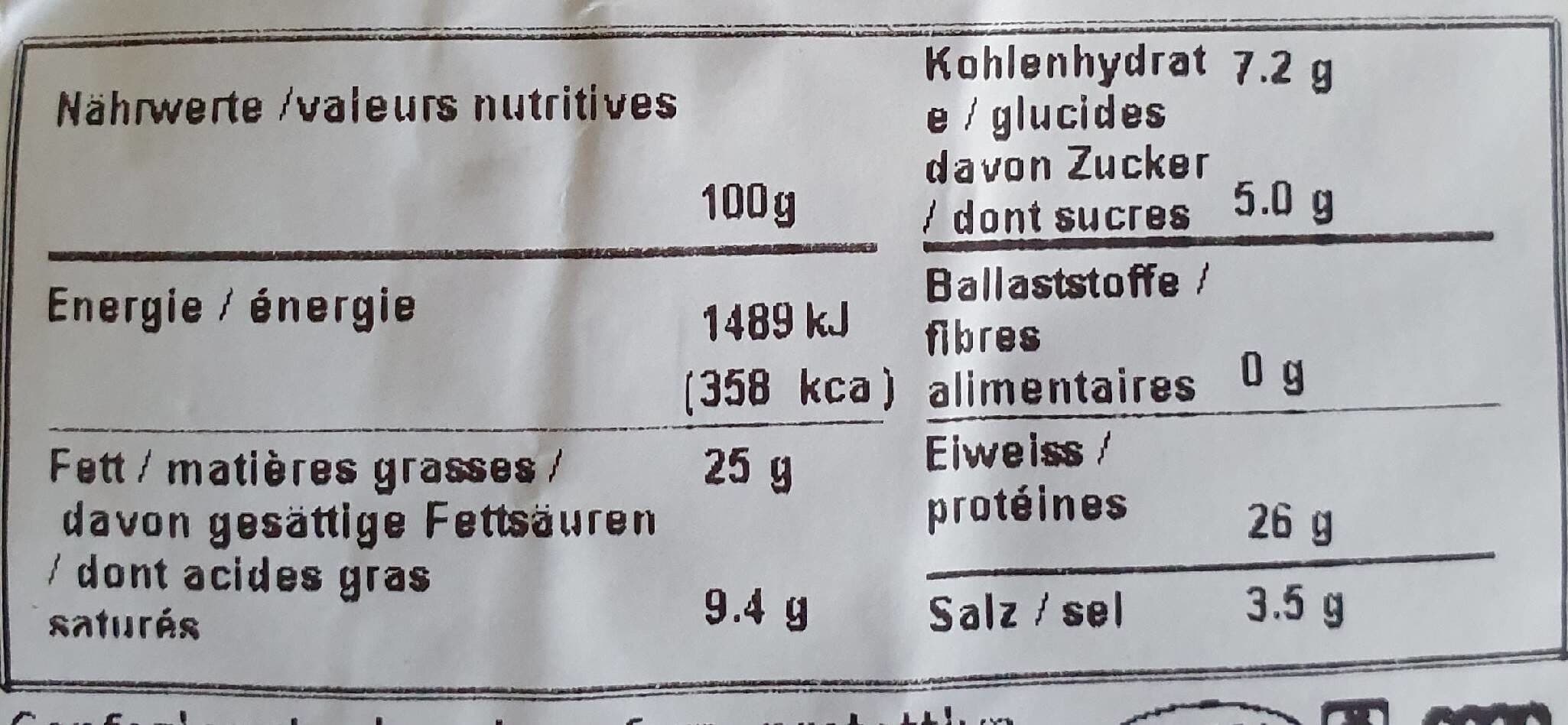 Coop Chorizo doux packshot