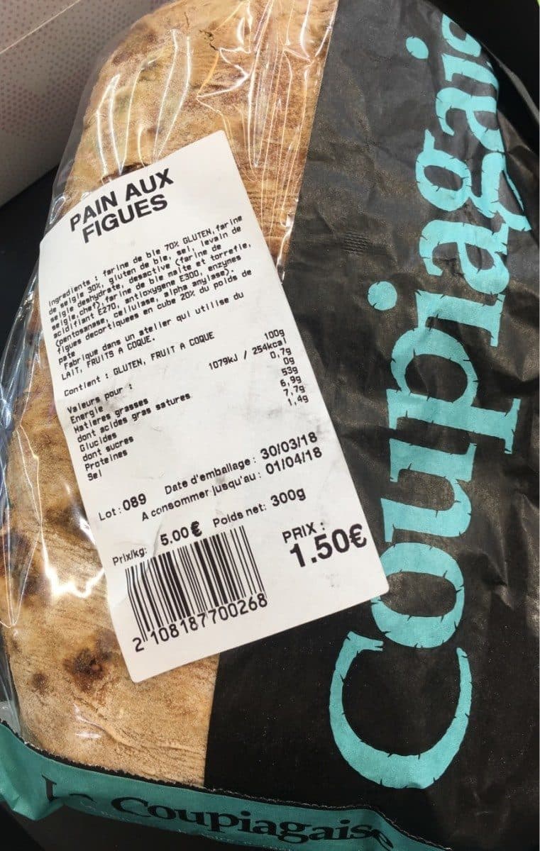 Open Food Facts Pain aux figues packshot