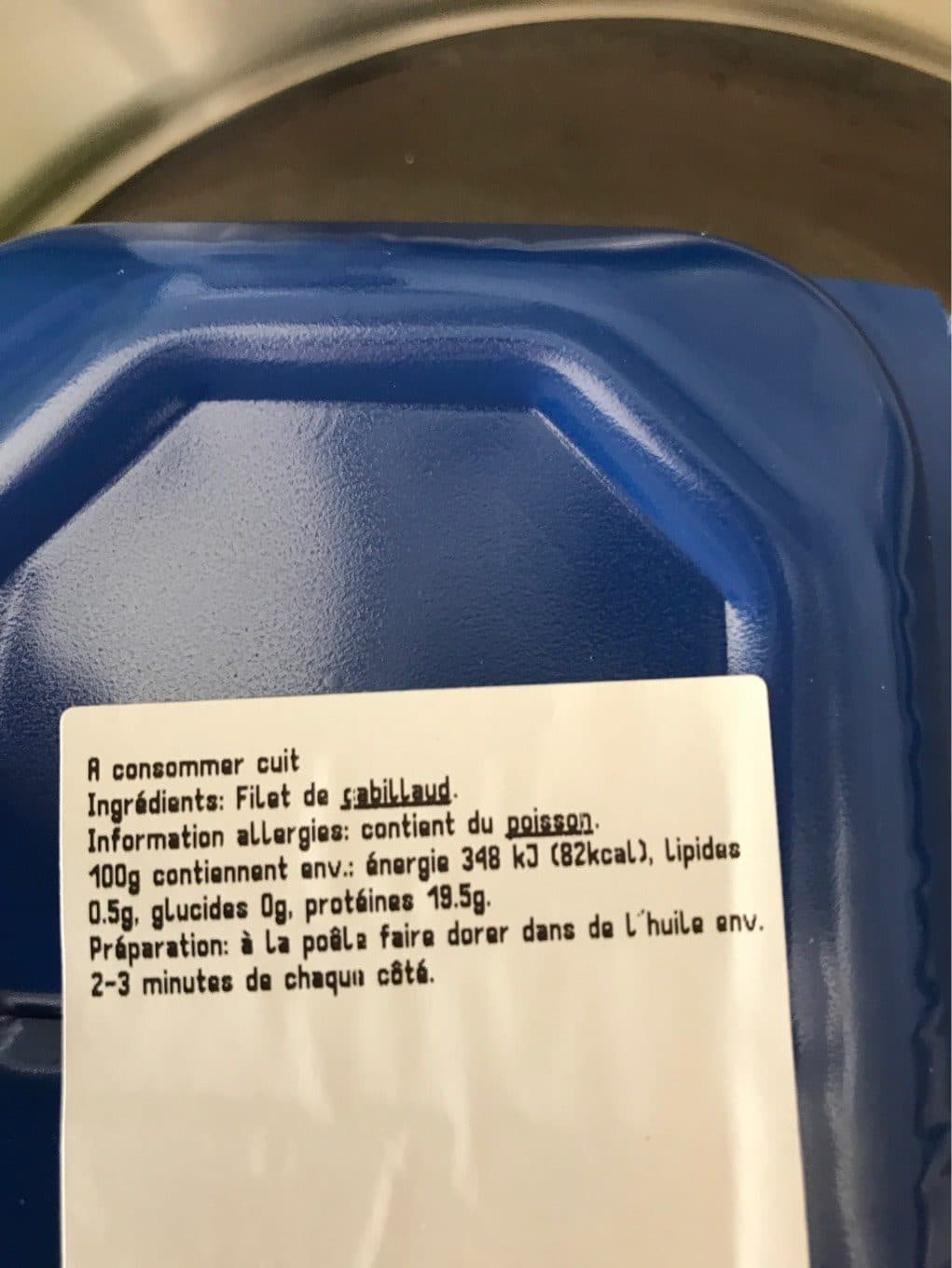 Coop Filet de Cabillaud royal packshot