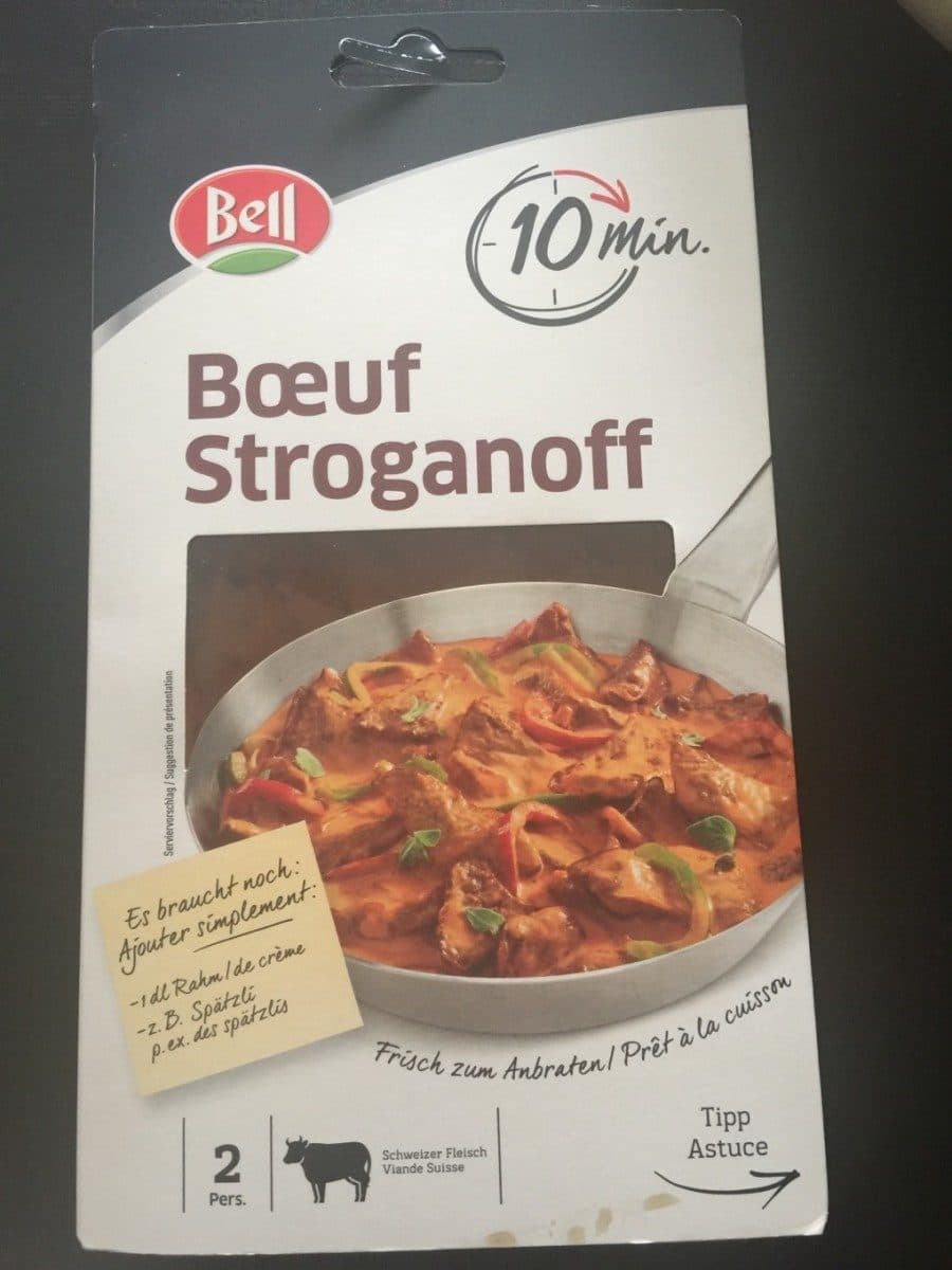 Bell Boeuf stroganoff packshot
