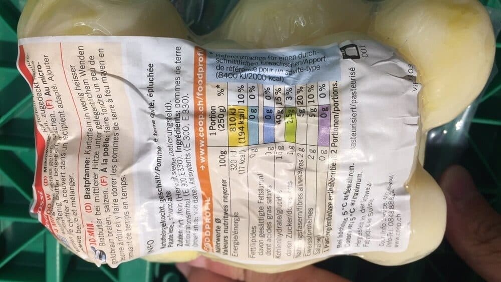 Coop let's cook! Pommes de terre packshot