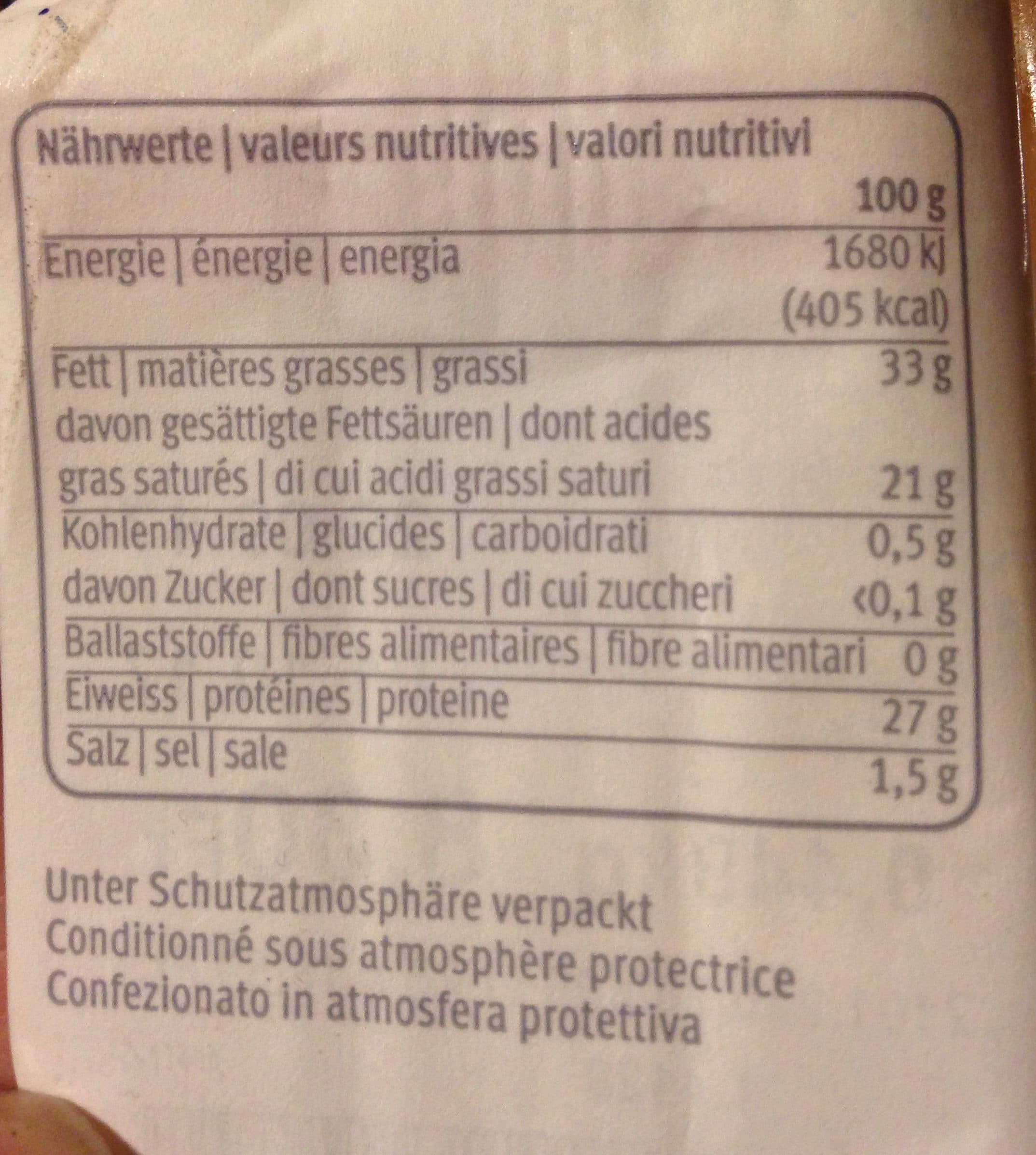 Le Gruyère Switzerland Gruyère packshot