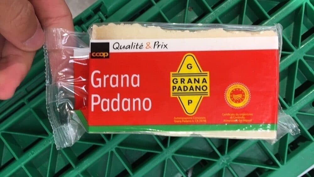Coop Qualité & Prix Grana Padano packshot