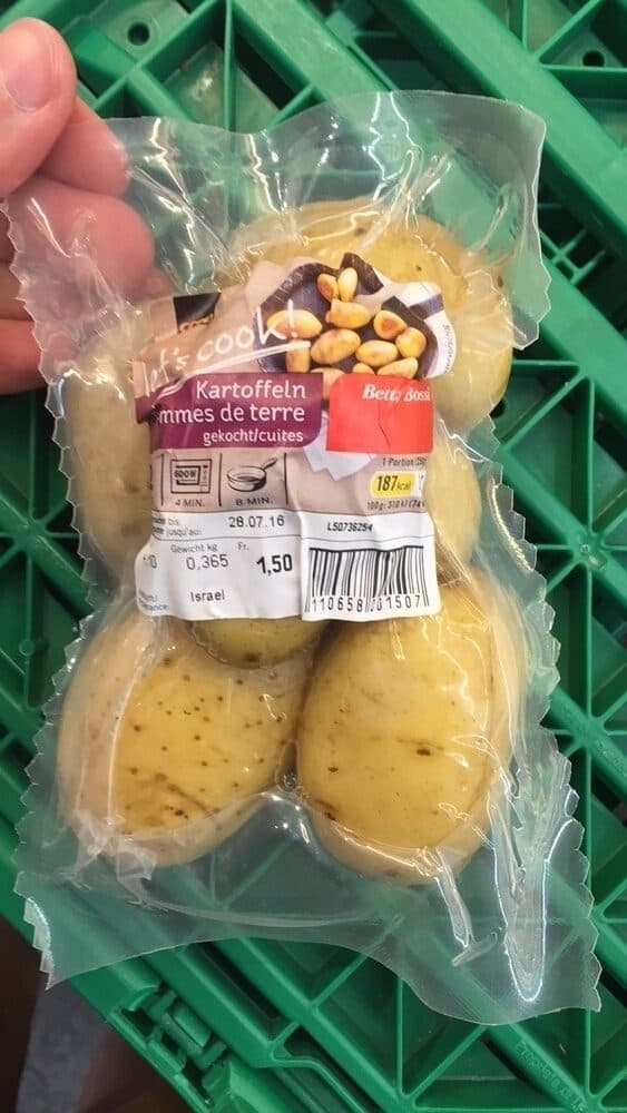 Coop Let's cook! Pommes de terre cuites packshot