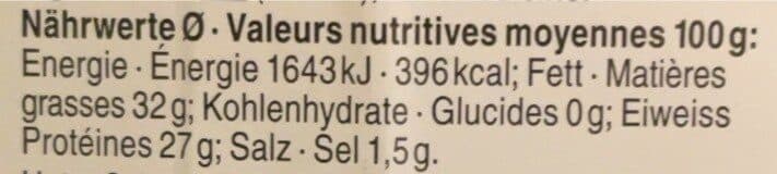 Coop Le gryuère packshot