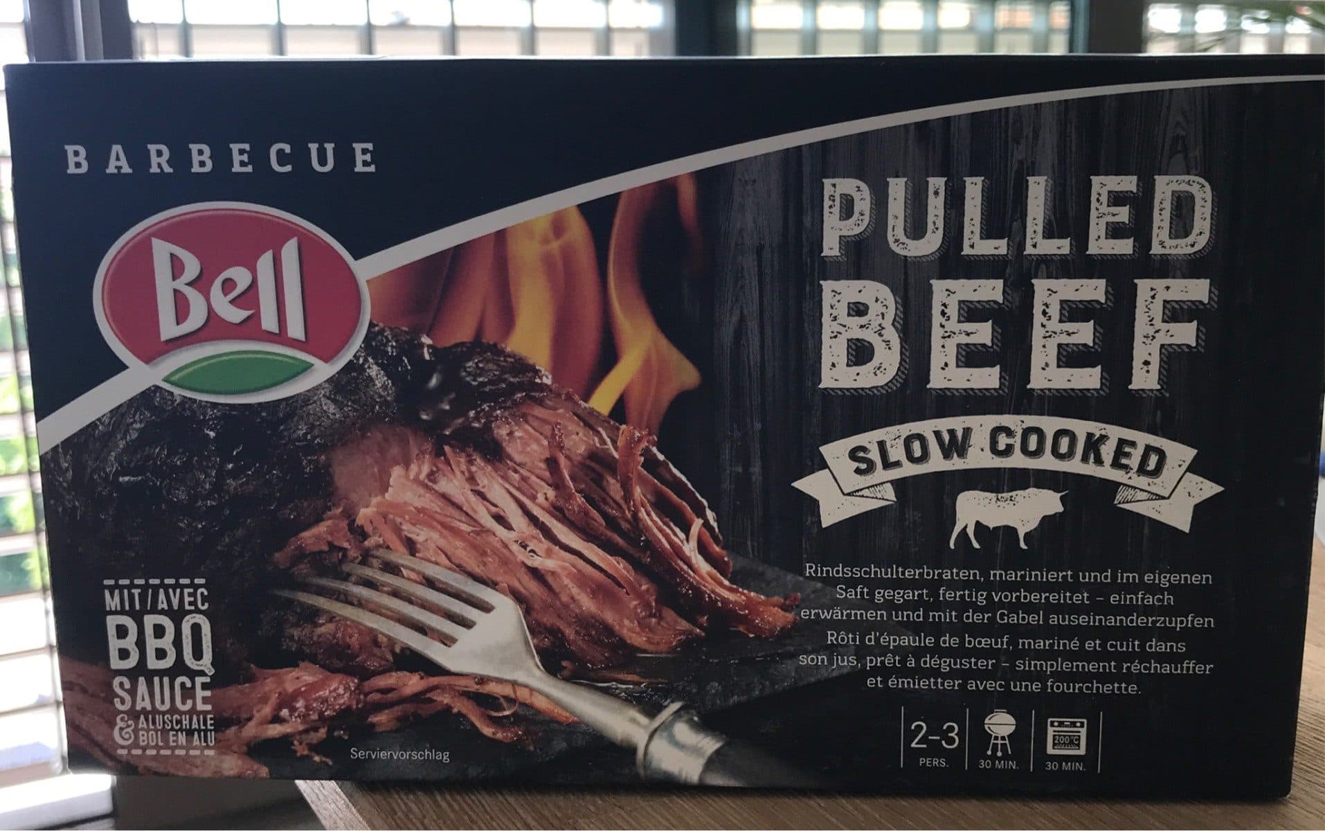 Bell Pulled beef packshot