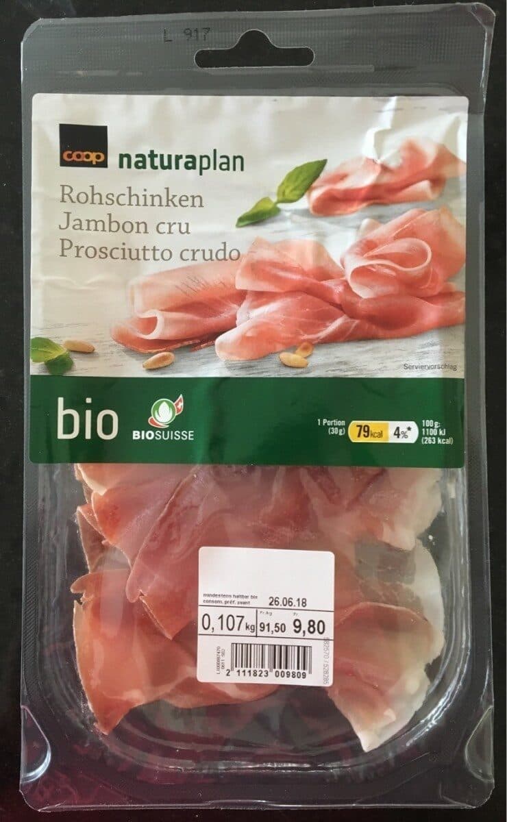Naturaplan Jambon cru packshot