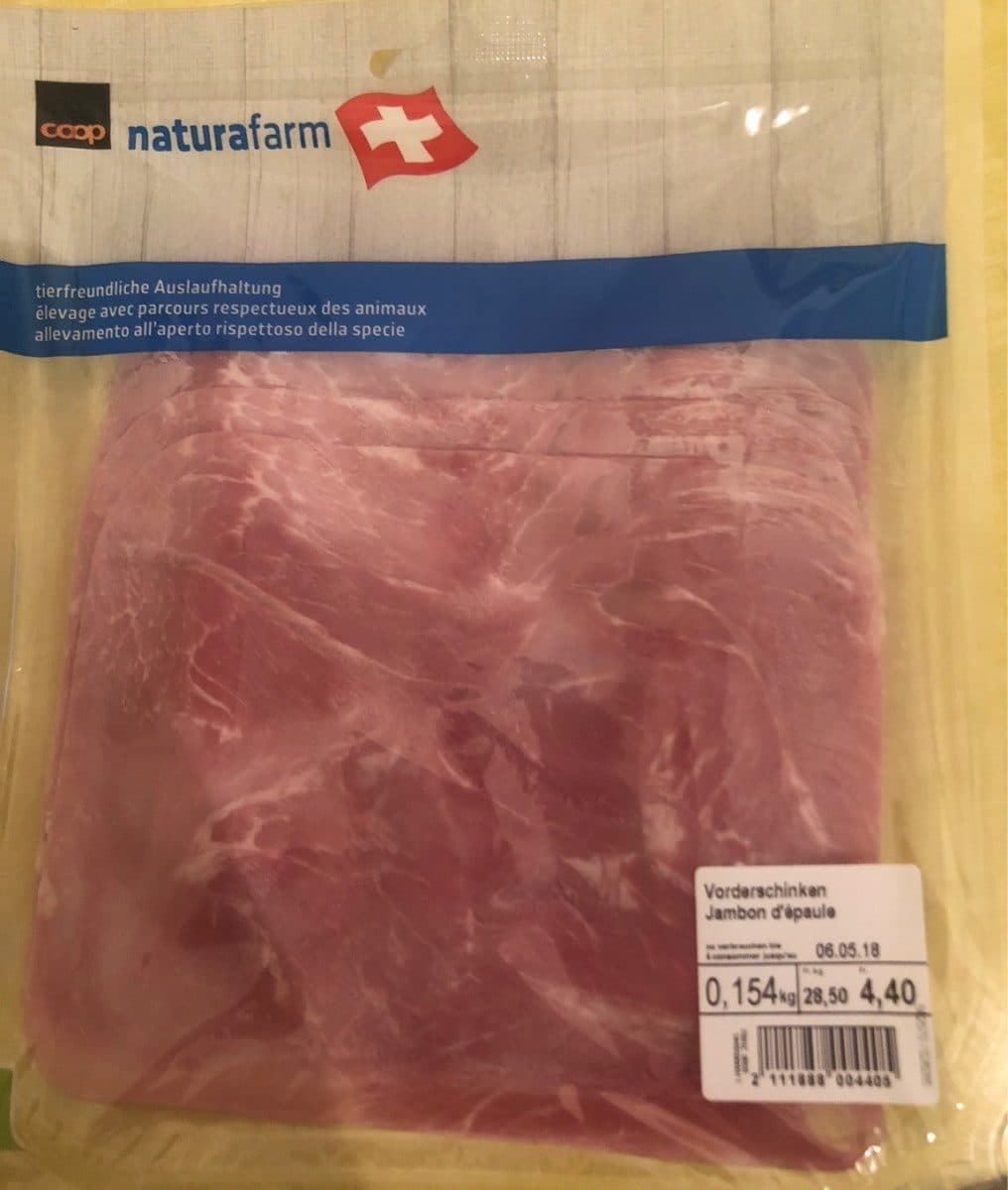 Open Food Facts Jambon d'épaule Naturafarm packshot