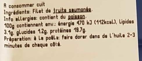 Coop Filets de truite saumonée packshot