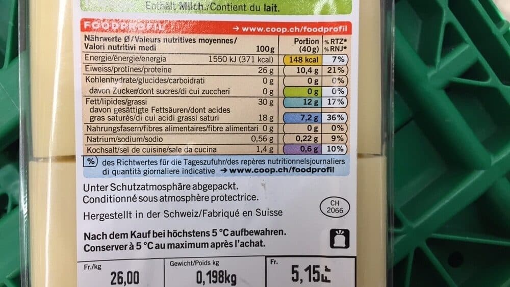 Coop Qualité & Prix Plateau de fromages suisses packshot