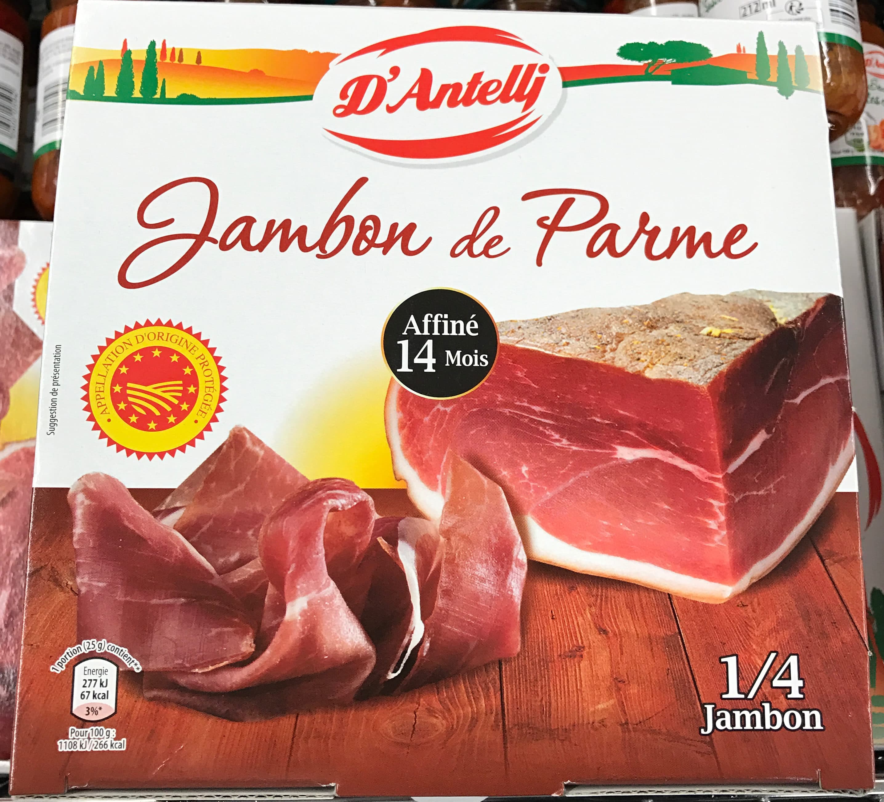 D'Antelli Jambon de Parme packshot