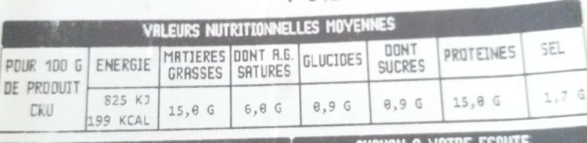 Open Food Facts Chipolatas aux oignons packshot