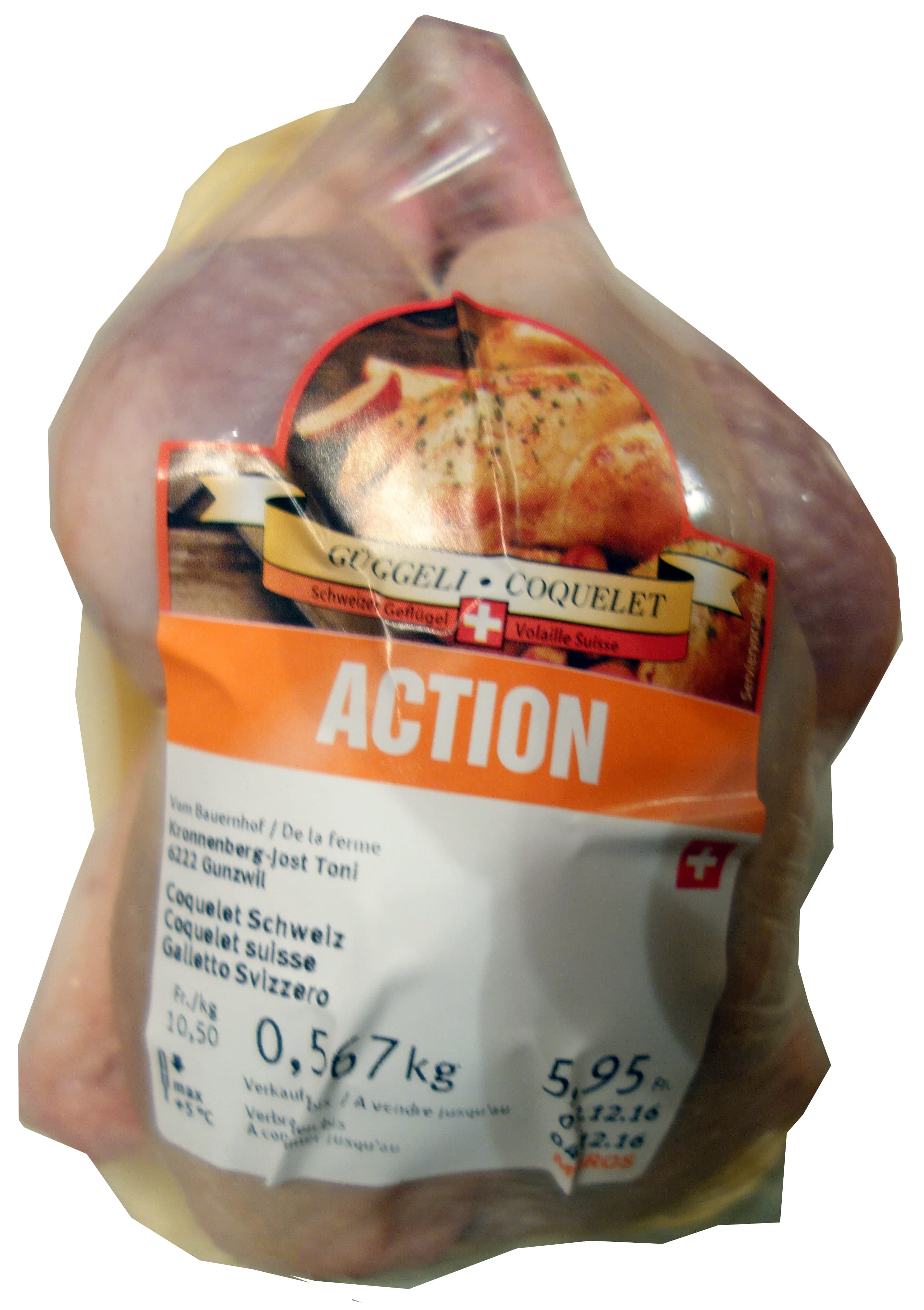 Migros Coquelet / Güggeli packshot