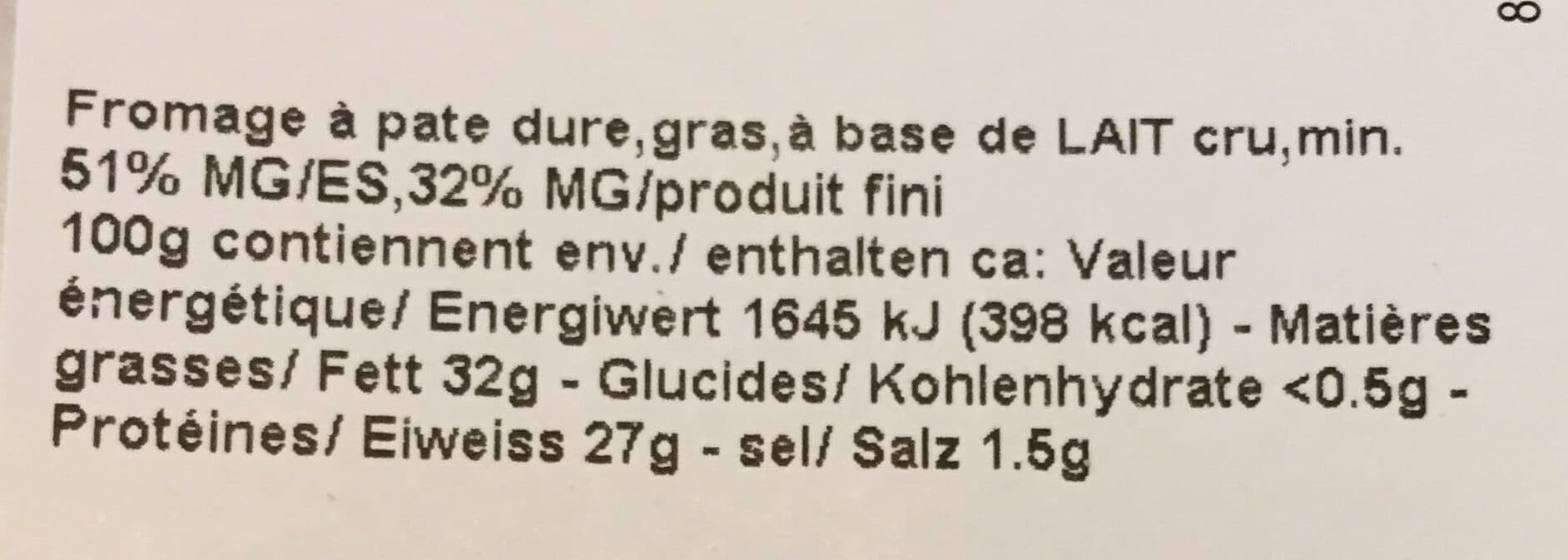 Moléson Le Gruyère Corsè packshot
