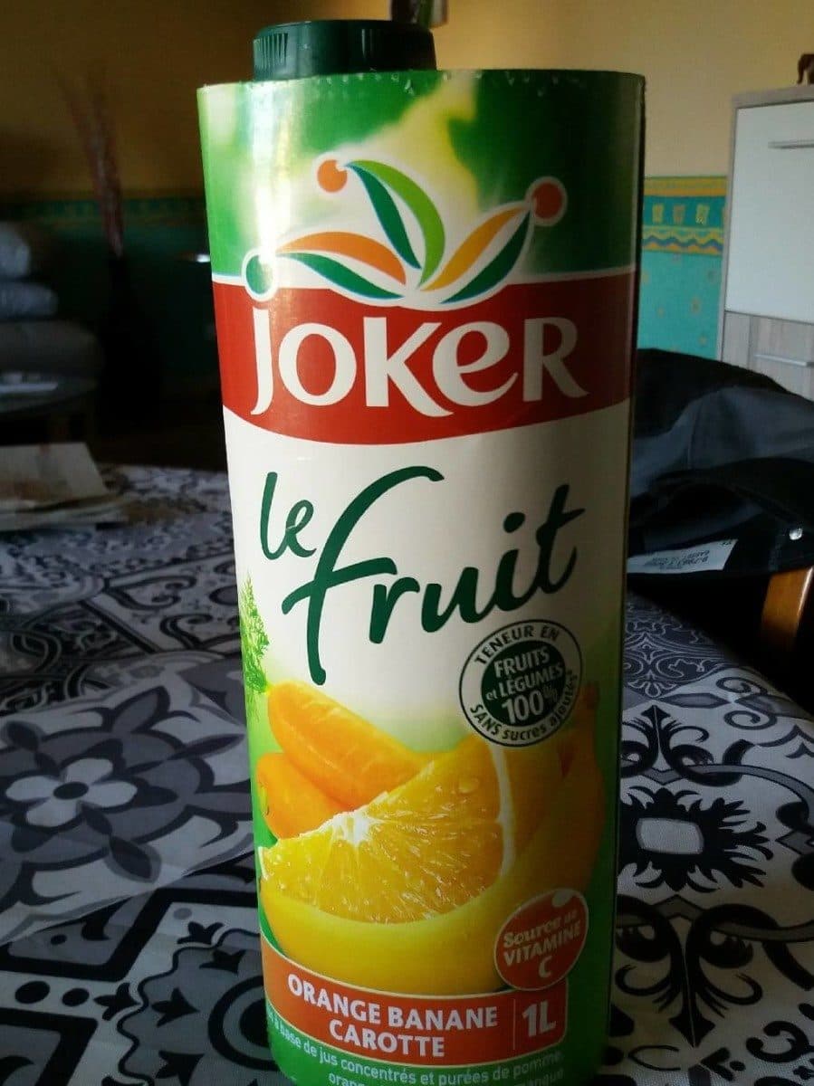 Open Food Facts Le fruit orange banane carotte packshot