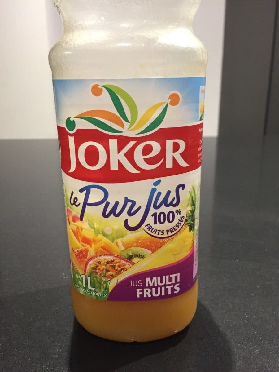Open Food Facts Le pur jus 100% fruits pressés packshot