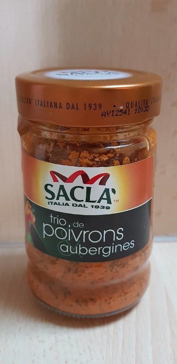 Open Food Facts Sauce trio de poivrons aubergines packshot