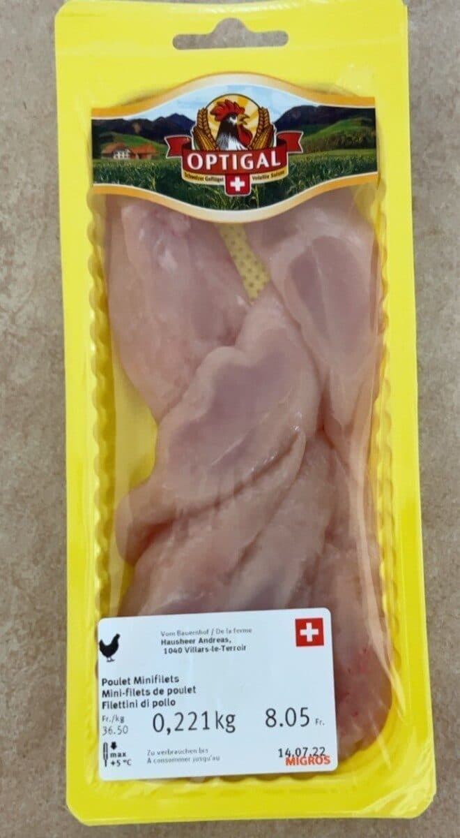Open Food Facts Filettini di pollo packshot