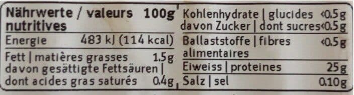 Open Food Facts Filettini di pollo packshot