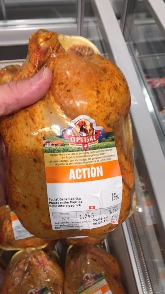 Optigal Poulet entier paprika packshot