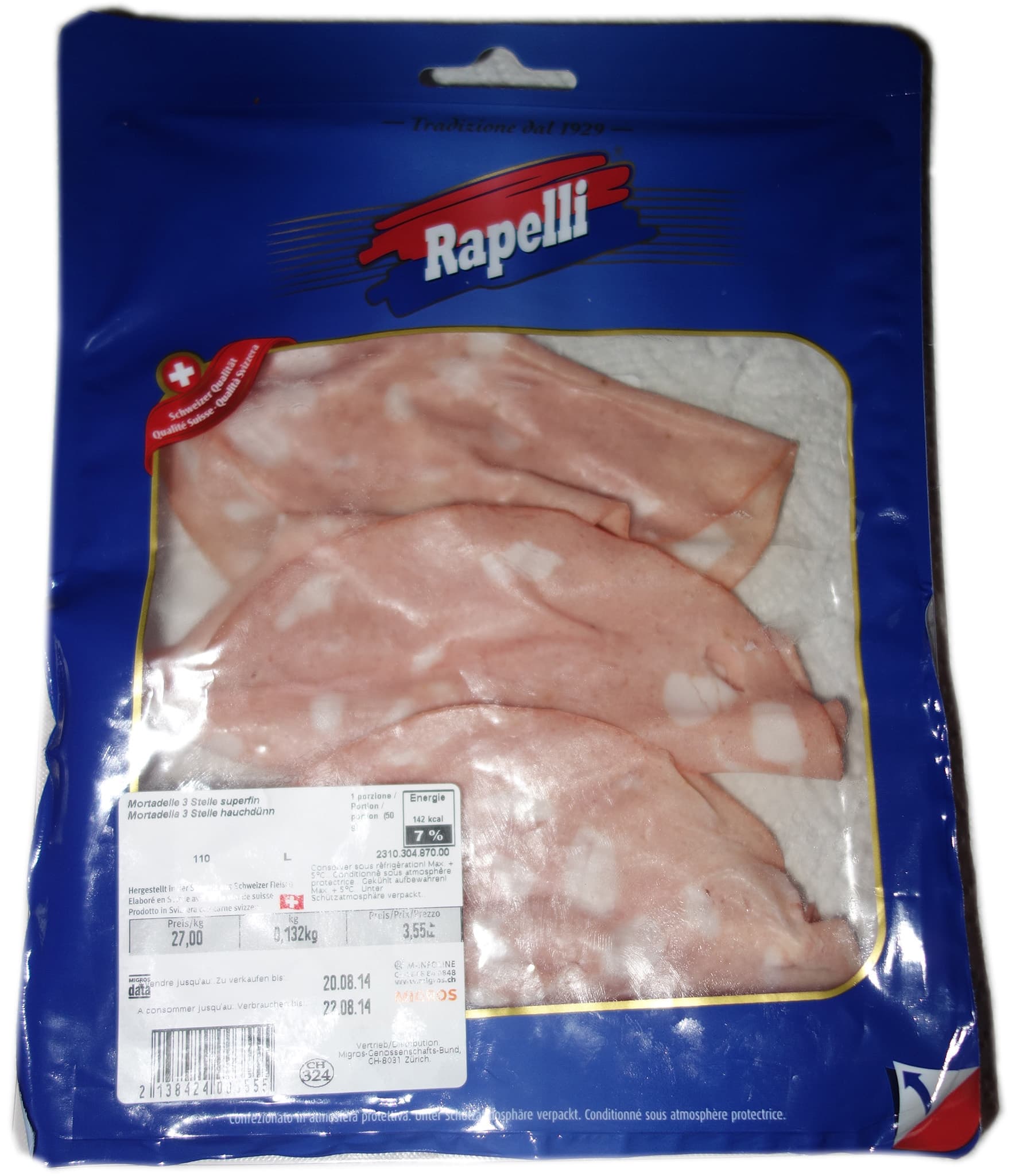 Rapelli Mortadelle Gran Selezione packshot