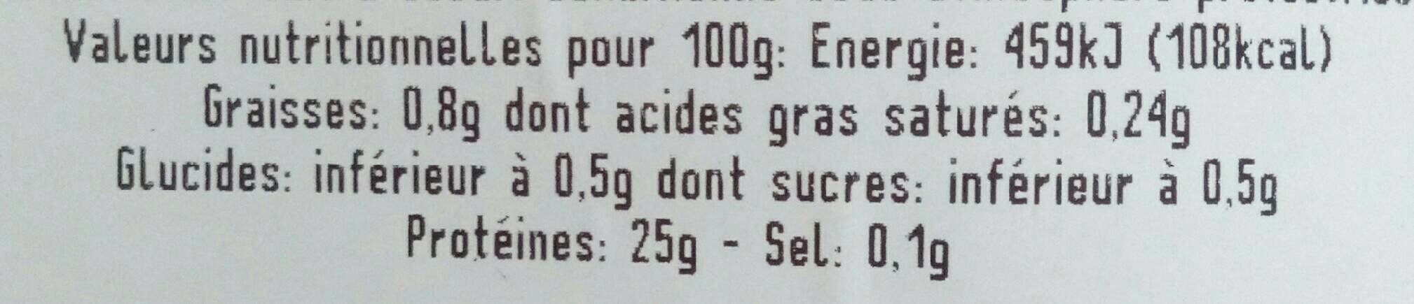 Open Food Facts Escalope de poulet packshot