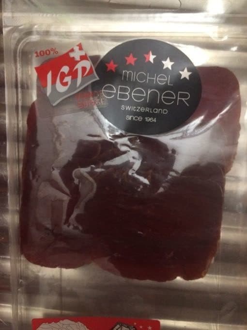 Michel Ebener Viande Sechée Du Valais IGP Michel Ebener packshot