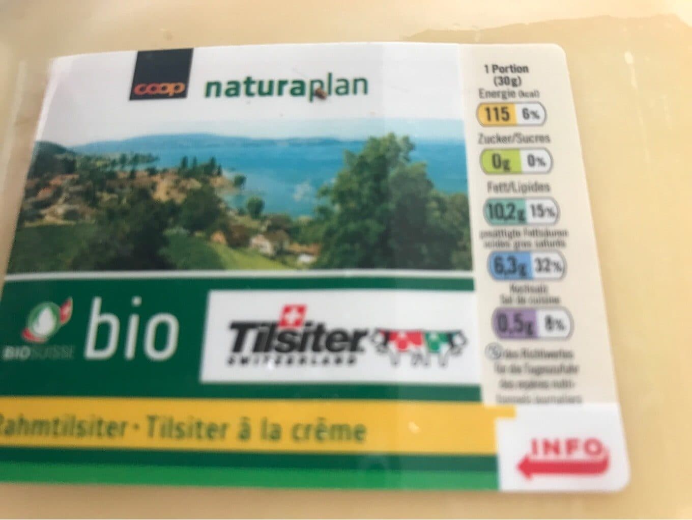 Naturaplan Coop Tilsiter à la crème packshot