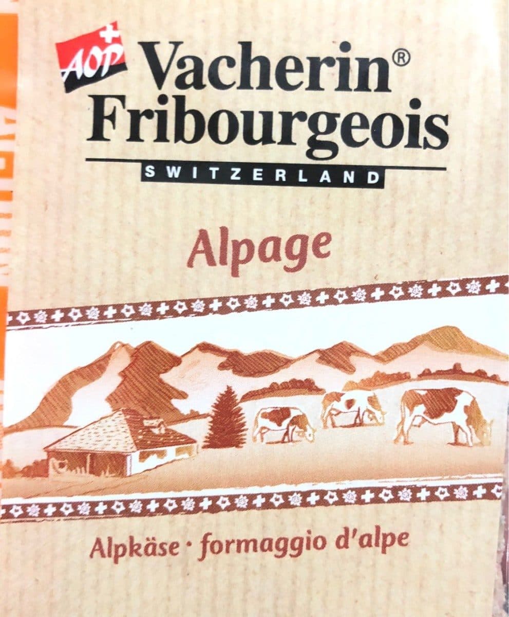 Open Food Facts Vacherin fribourgeois packshot