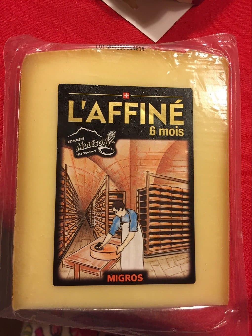 Migros L’affiné packshot