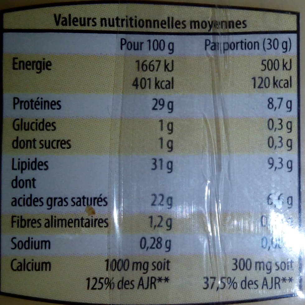 Le Cavalier Emmental Français (31 % MG) packshot