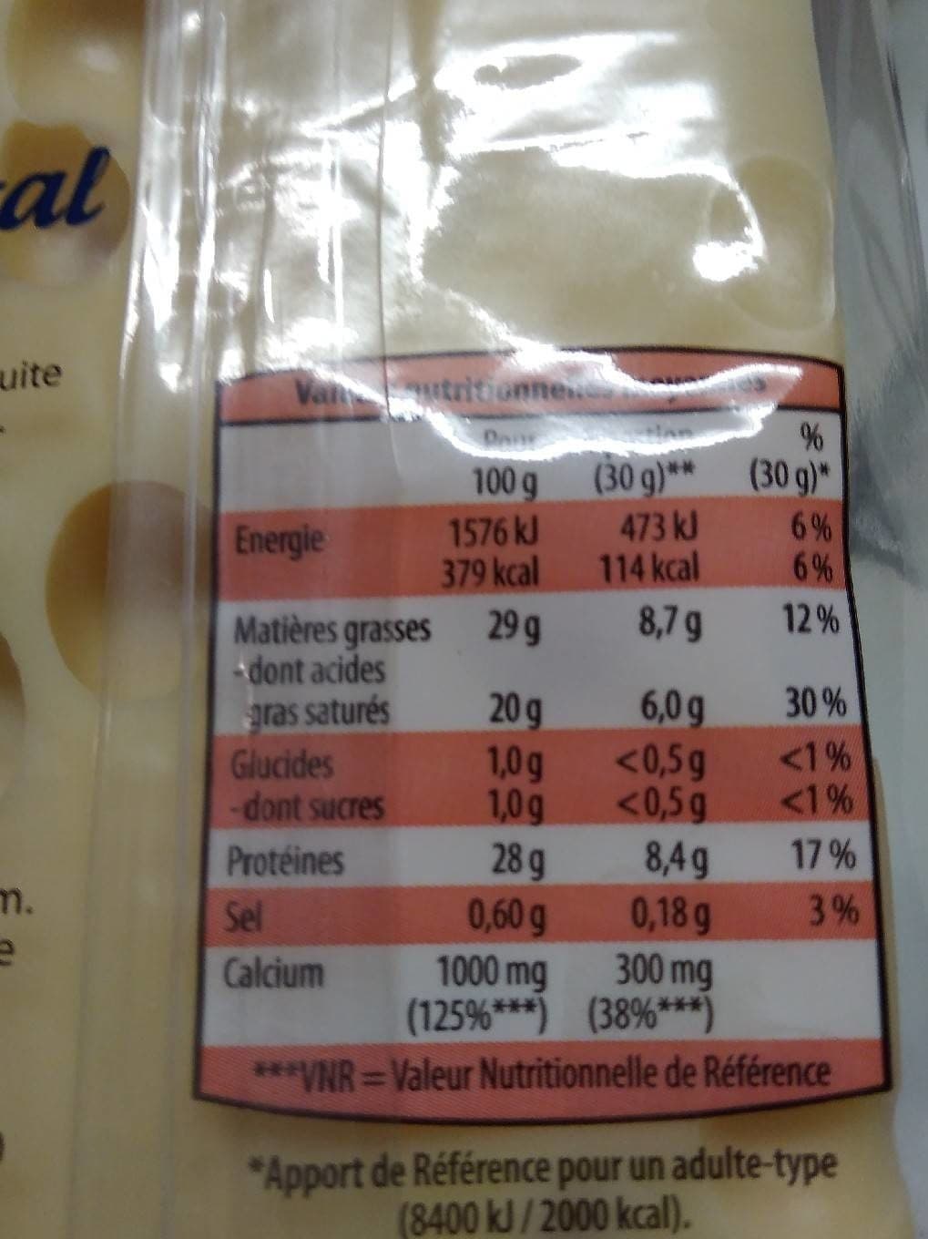 Le Cavalier Emmental Français packshot