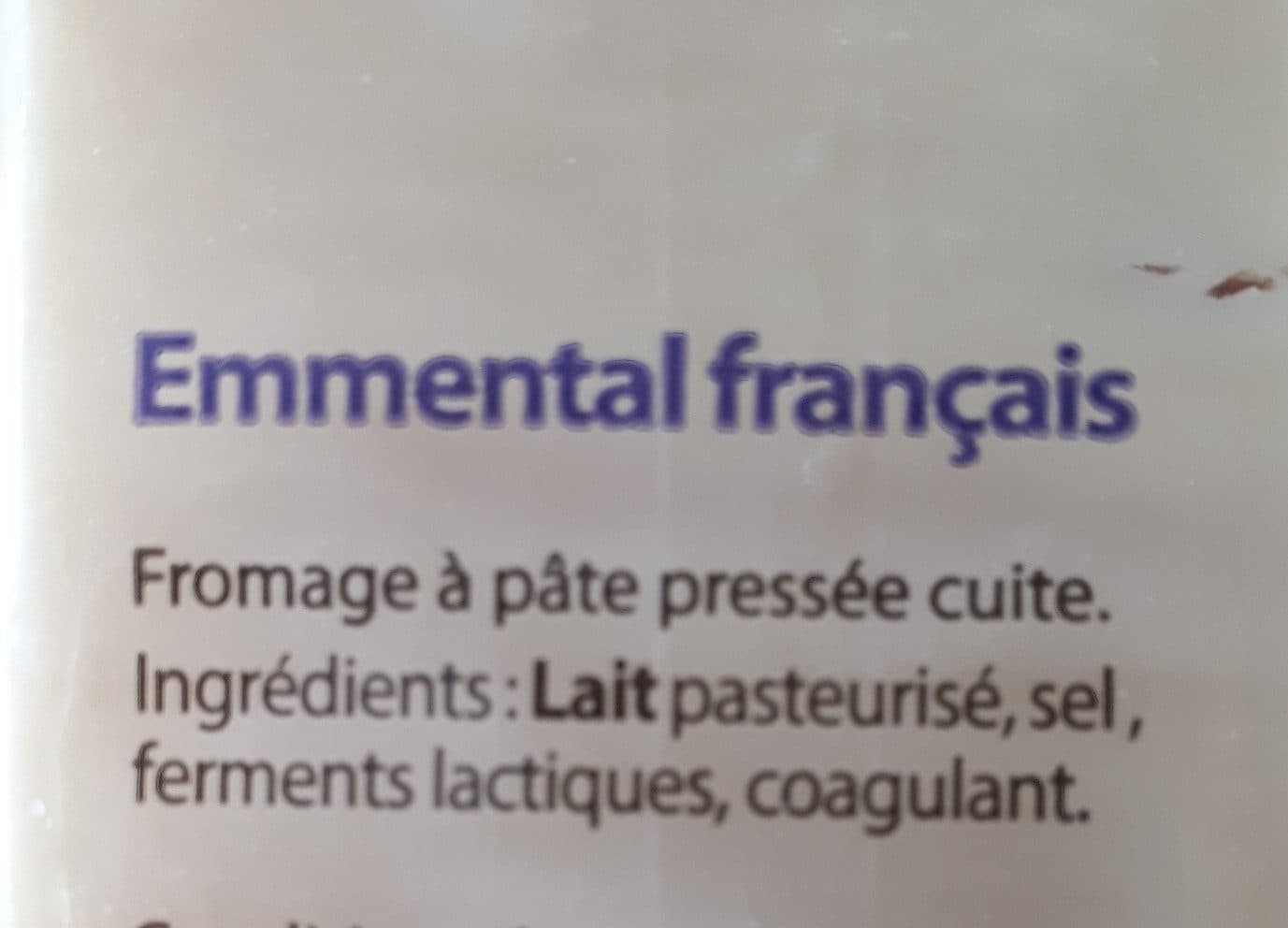 Le Cavalier emmental francais packshot